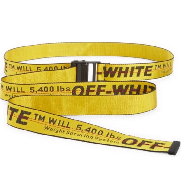 ベルト Classic Industrial Belt yellow Buy Off-White Classic Industrial Belt 'Yellow/Black